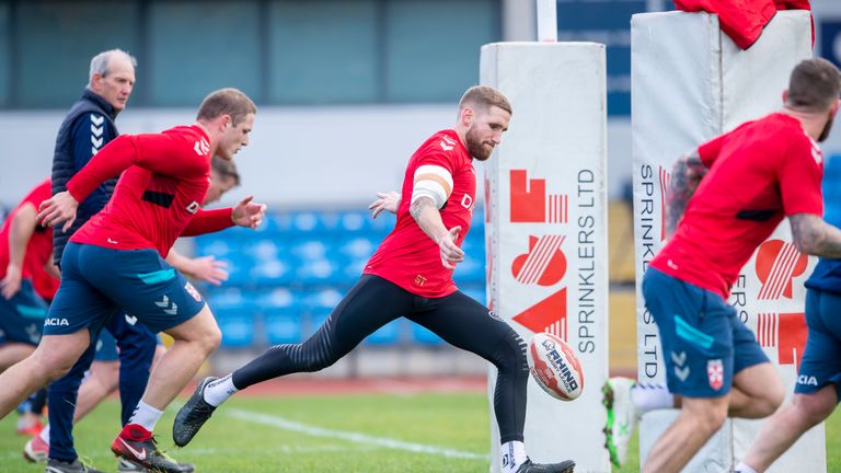 Sam Tomkins missed his stag do to play for England
