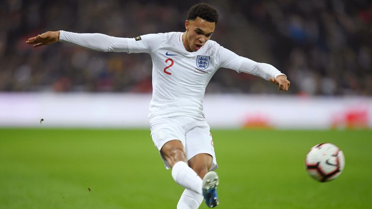 Trent Alexander-Arnold has made five appearances for England
