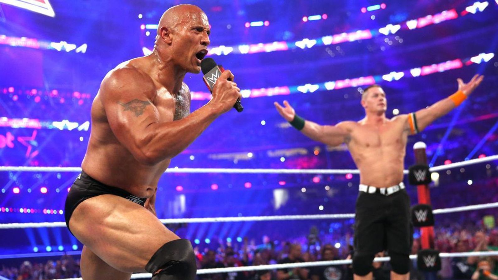 WWE superstar John Cena says he owes The Rock so much WWE News Sky