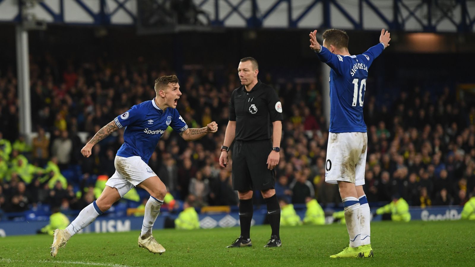 Everton 2 2 Watford Match Report & Highlights