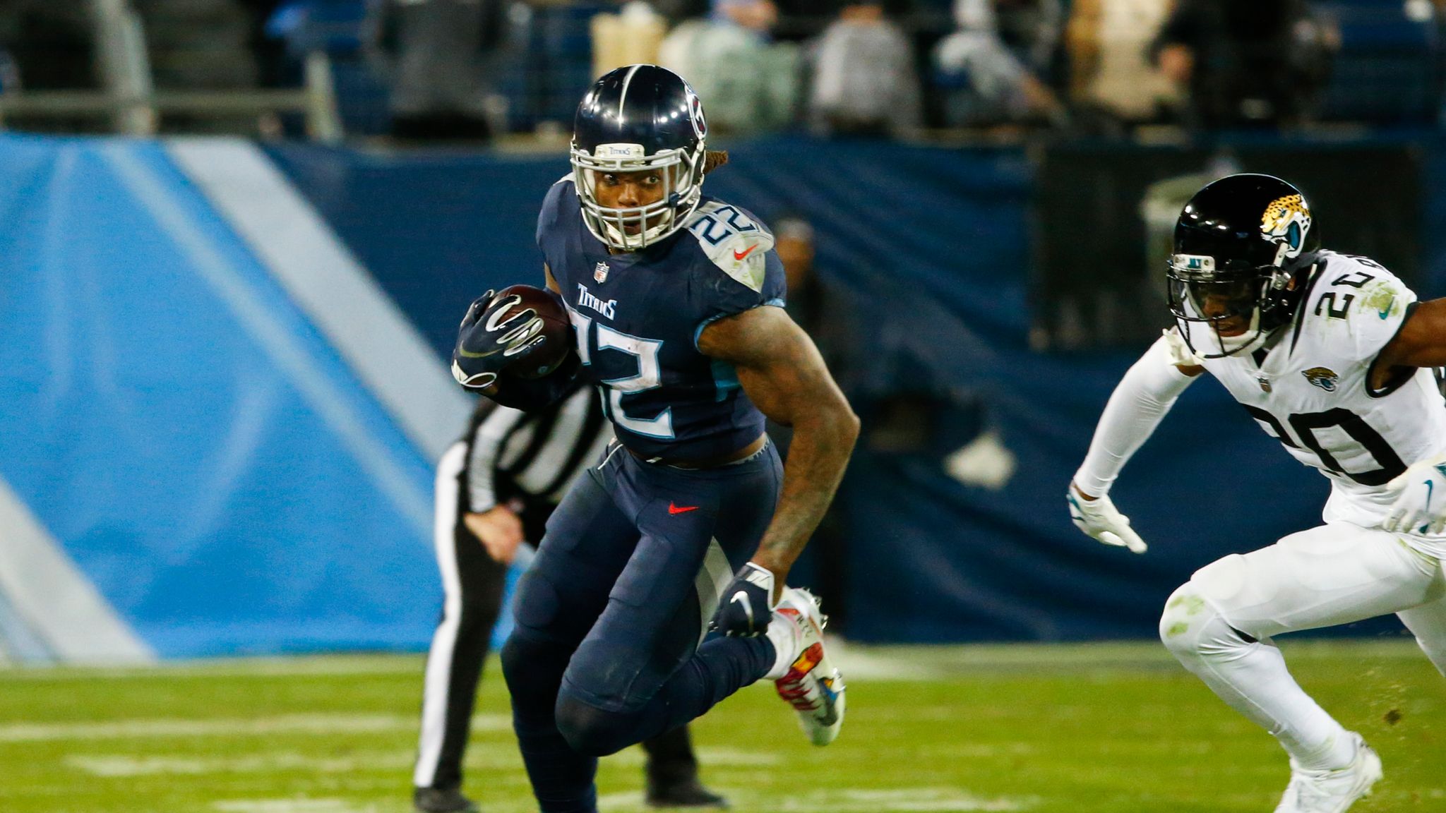 What it's like to feel the wrath of Derrick Henry