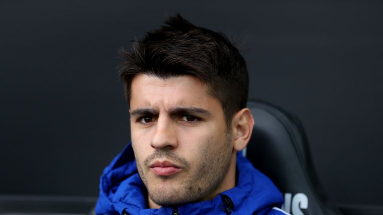 Alvaro Morata is available for selection against Arsenal despite speculation about his future