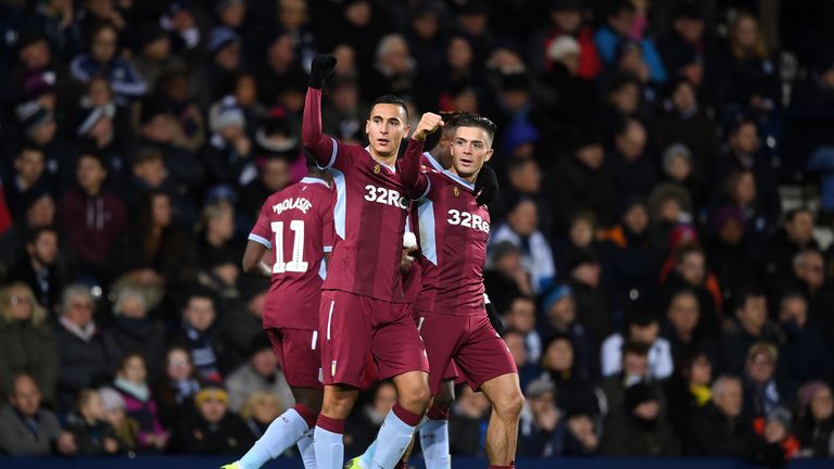 Anwar El Ghazi picked up the man-of-the-match award at the Hawthorns on Friday evening.