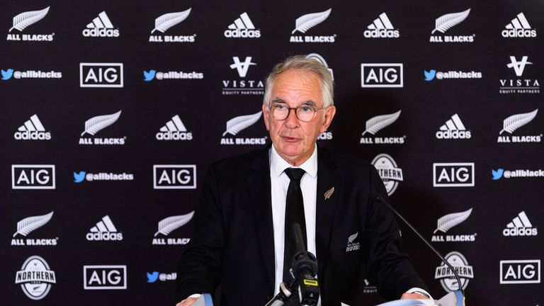 New Zealand rugby chairman Brent Impey has led the praise for Hansen