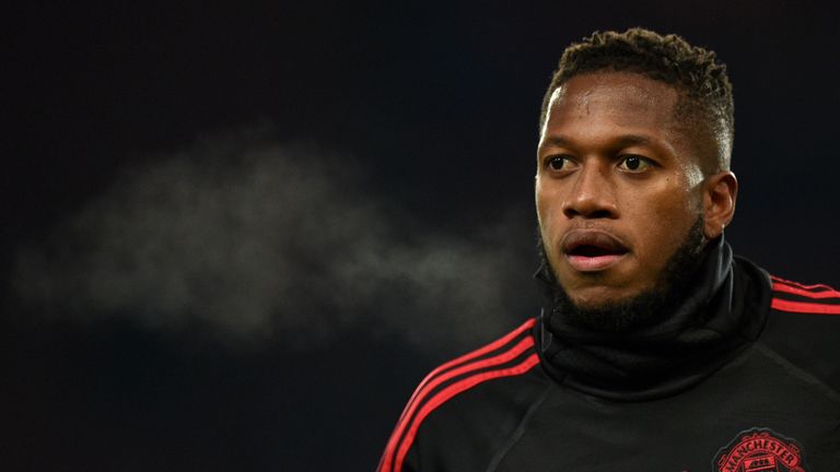 Fred has complained about his lack of playing time at Old Trafford