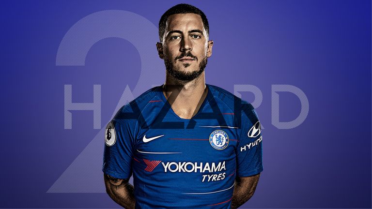 Chelsea's Eden Hazard ranks second in our countdown of players of the year