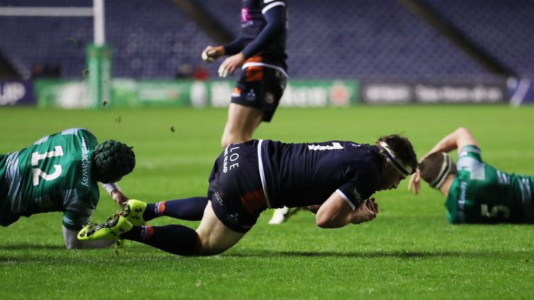 Watson notched the game's opening try after 15 minutes 
