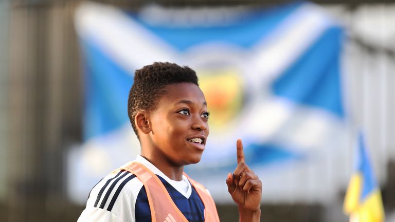 Dembele made his Celtic U20s debut in 2016