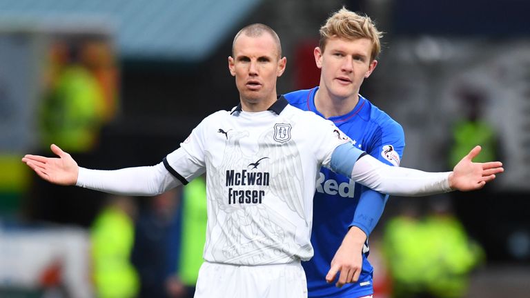 Kenny Miller has scored seven goals for Dundee this season, the club's top scorer in the Scottish Premiership