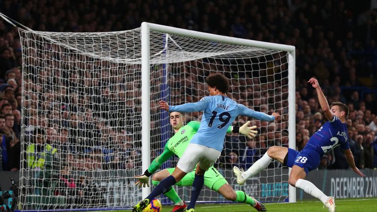 Sane could not save Manchester City from defeat at Chelsea