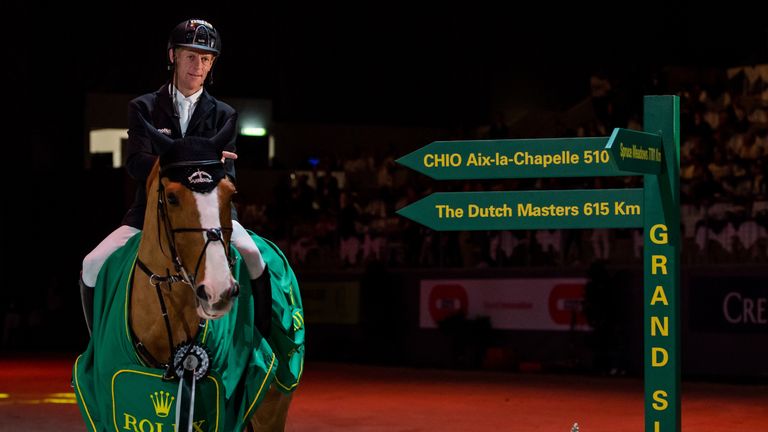 Marcus Ehning riding Pret A Tout won the Rolex Grand Prix in Geneva