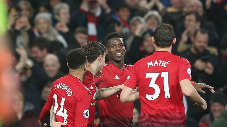 United have won their last five matches in all competitions