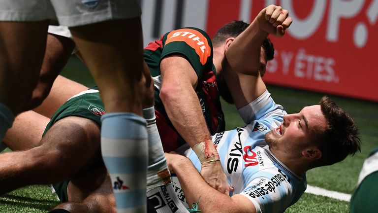Olivier Klemenczak was among the Racing 92 try scorers as the Top 14 outfit won again