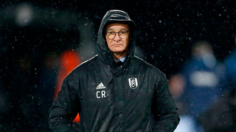 Ranieri has won just once since taking charge in November