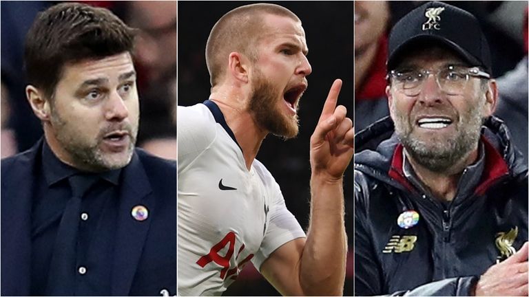 Mauricio Pochettino, Eric Dier and Jurgen Klopp were involved in incidents at the weekend
