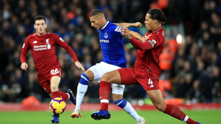 Virgil van Dijk leads a number of statistics for Liverpool defensively, but averages under one tackle per 90 minutes in the Premier League this season