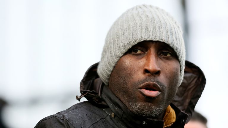 Sol Campbell watched his Macclesfield Town side secure a crucial victory