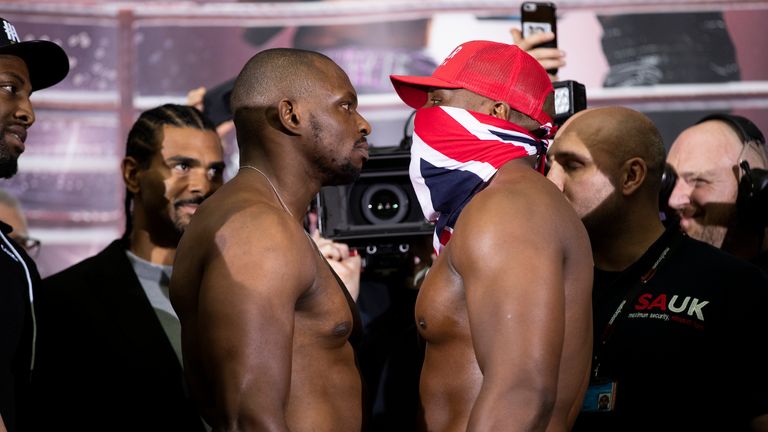 'Big Baby' will be watching Dillian Whyte's rematch with Derek Chisora