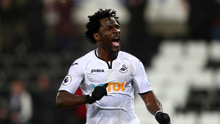 Bony has scored three goals in 26 games since joining Swansea