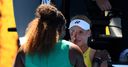 Serena consoles opponent after win