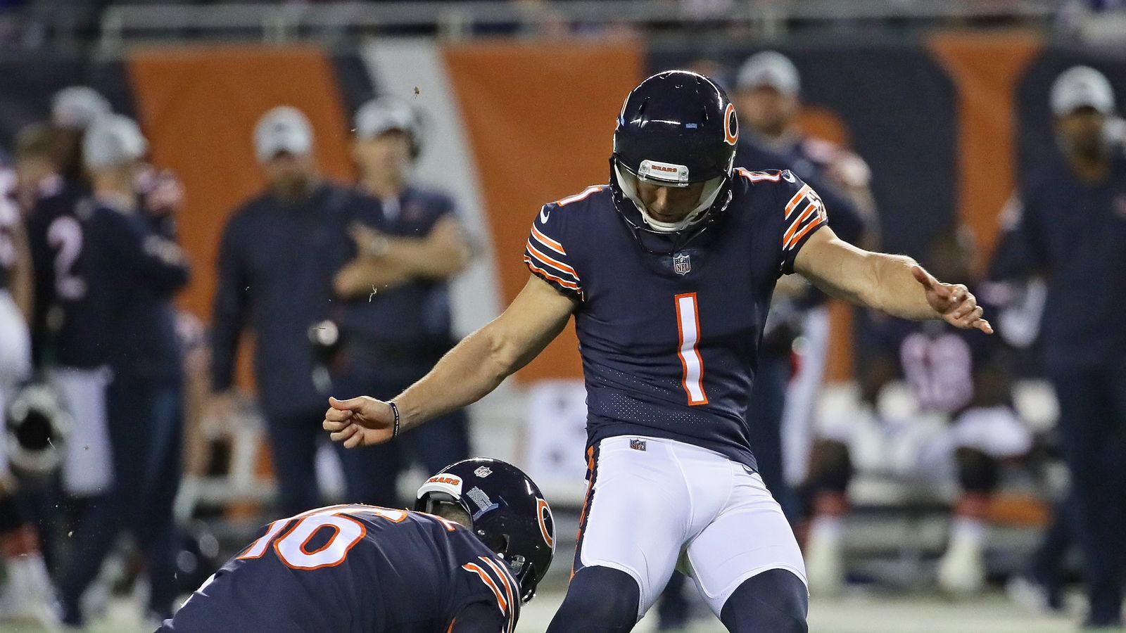 Bears kicker Cody Parkey hits upright four times in game against