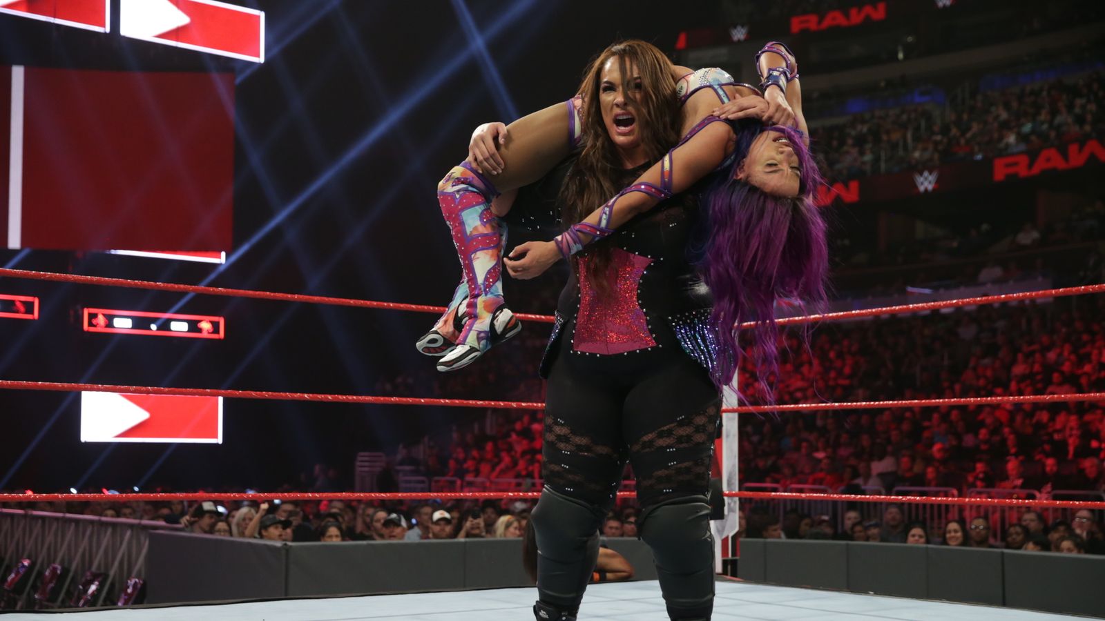 WWE Raw Sasha Banks earns title shot against Ronda Rousey at Royal