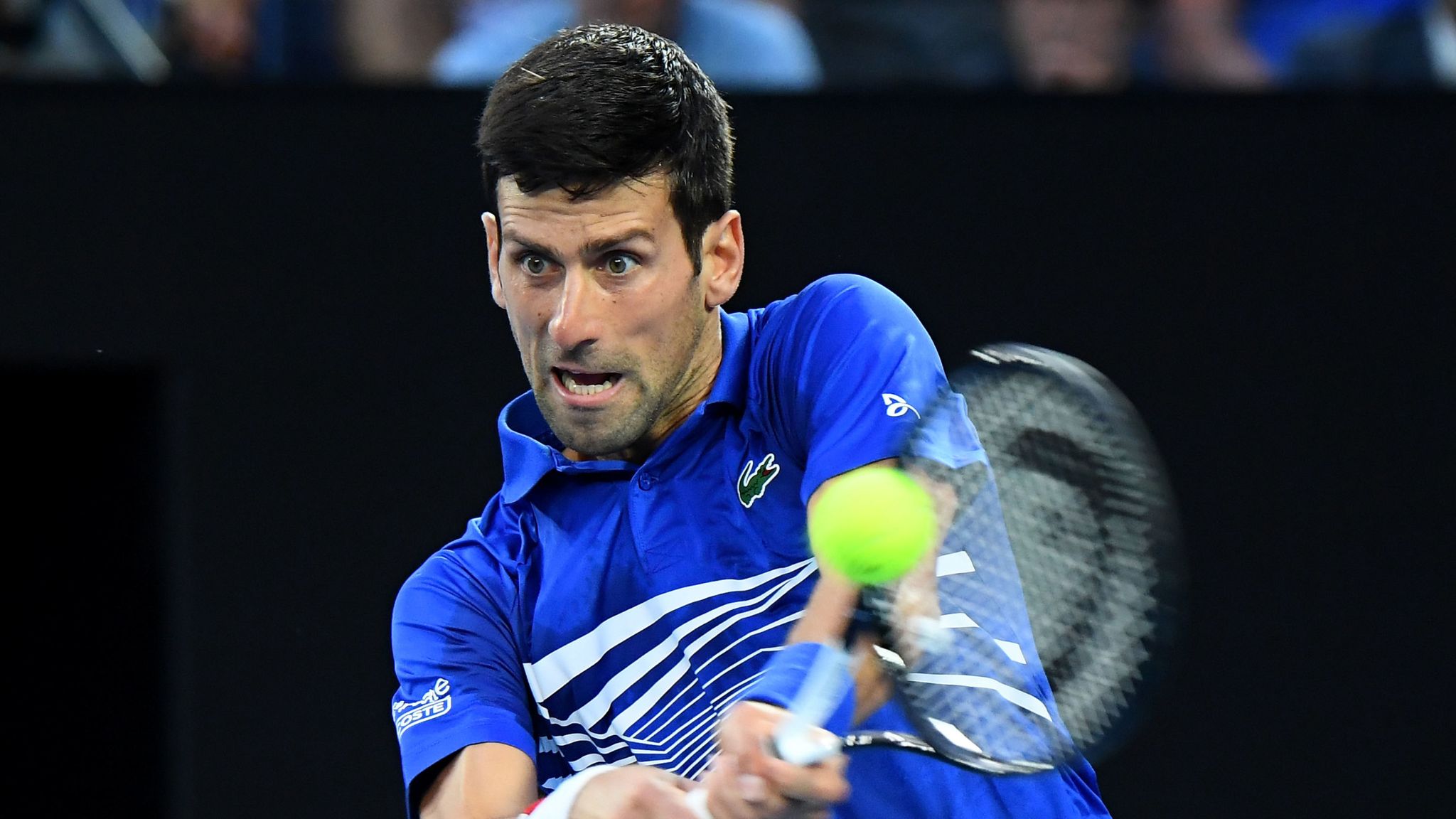 Novak Djokovic crushes Lucas Pouille to Australian Open men's final | Tennis News | Sky Sports