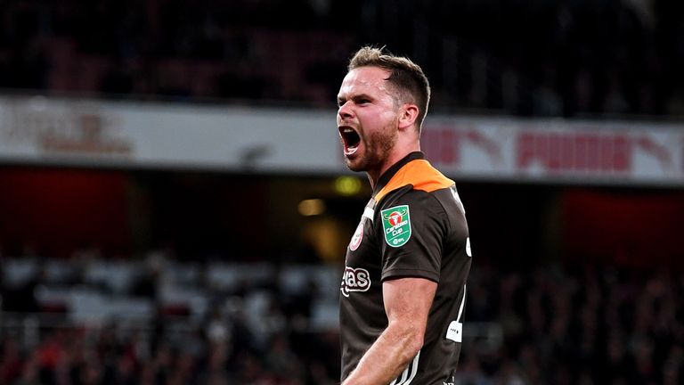 Alan Judge has played 20 Championship games for Brentford this season