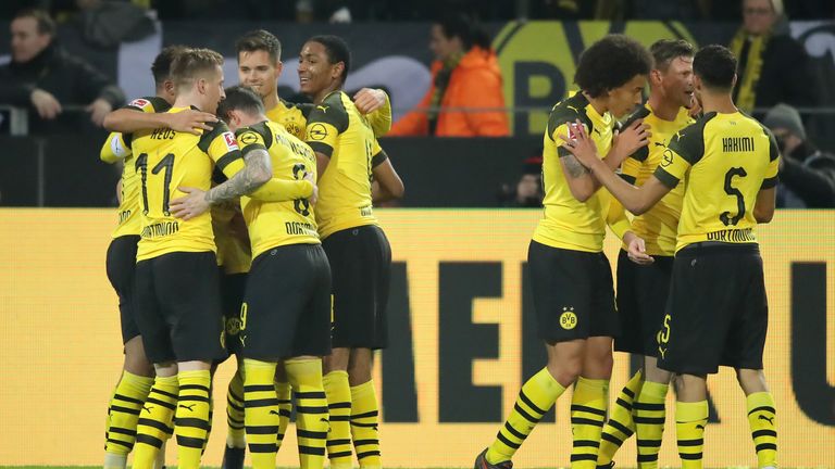 Borussia Dortmund have nine points ahead of the Bundesliga