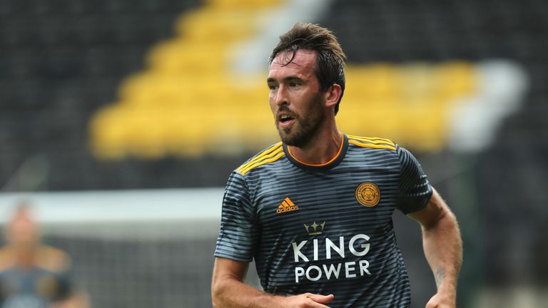 Christian Fuchs has been out of favour at Leicester this season
