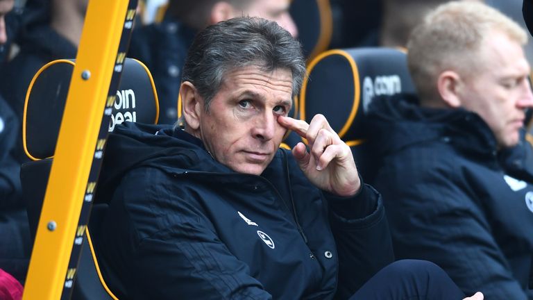 Claude Puel has guided Leicester to 11th in the Premier League so far this season