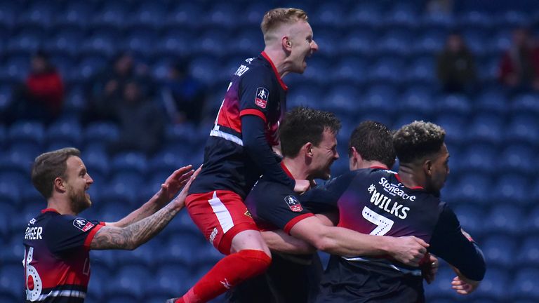 Doncaster Rovers booked their place in the fourth round of the FA Cup with a 3-1 victory at Doncaster