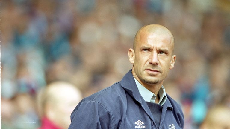 Gianluca Vialli called Hasselbaink before the 2000 Copa del Rey final