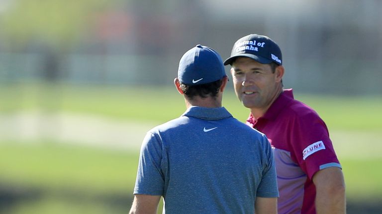 2020 Europe Ryder Cup captain Padraig Harrington says Rory McIlroy is still fully committed to European Golf and is an 'unofficial playing captain' in the team room.