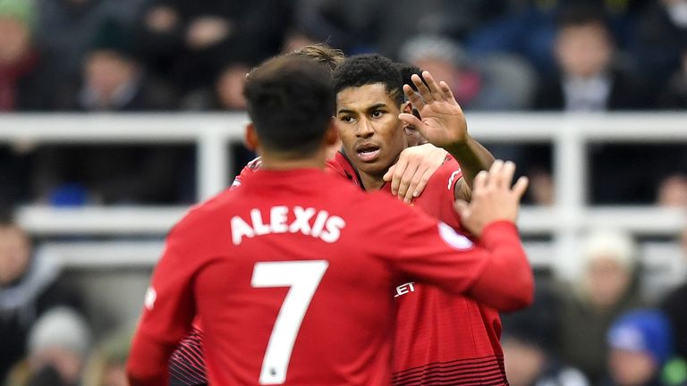 Marcus Rashford has shone for Manchester United recently