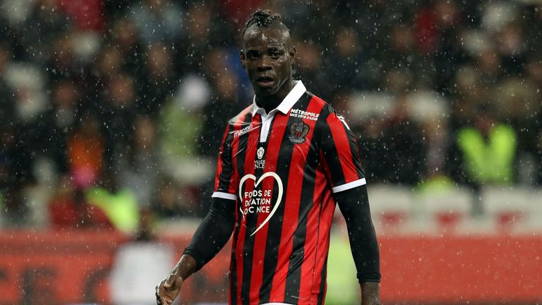 Mario Balotelli had two good seasons at Nice before leaving in January