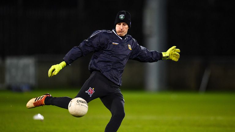 Switching codes: Meath goalkeeping coach, and Dundalk FC goalkeeper, Gary Rogers ahead of the O'Byrne Cup semi-final