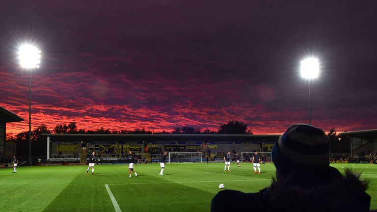 Burton's Pirelli Stadium has a capacity of 6,972