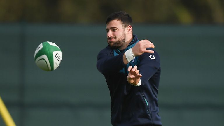 Robbie Henshaw begins at 15 for Ireland for the first time since his debut in 2013