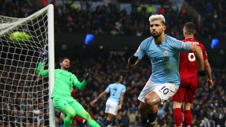 Liverpool were beaten in the league for the first time this season by City on January 3