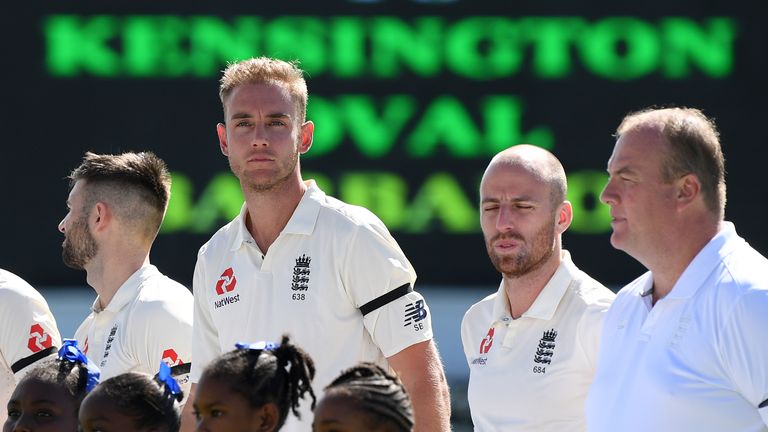 Stuart Broad was left out of the England XI - Sam Curran getting the nod