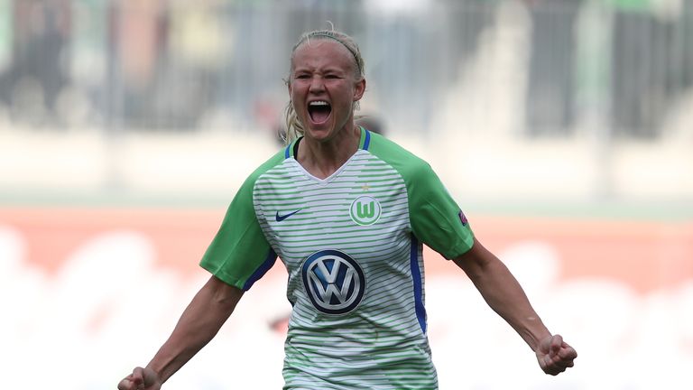 Wolfsburg's Pernille Harder is one of the most talented players around