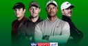 All four majors live on Sky Sports