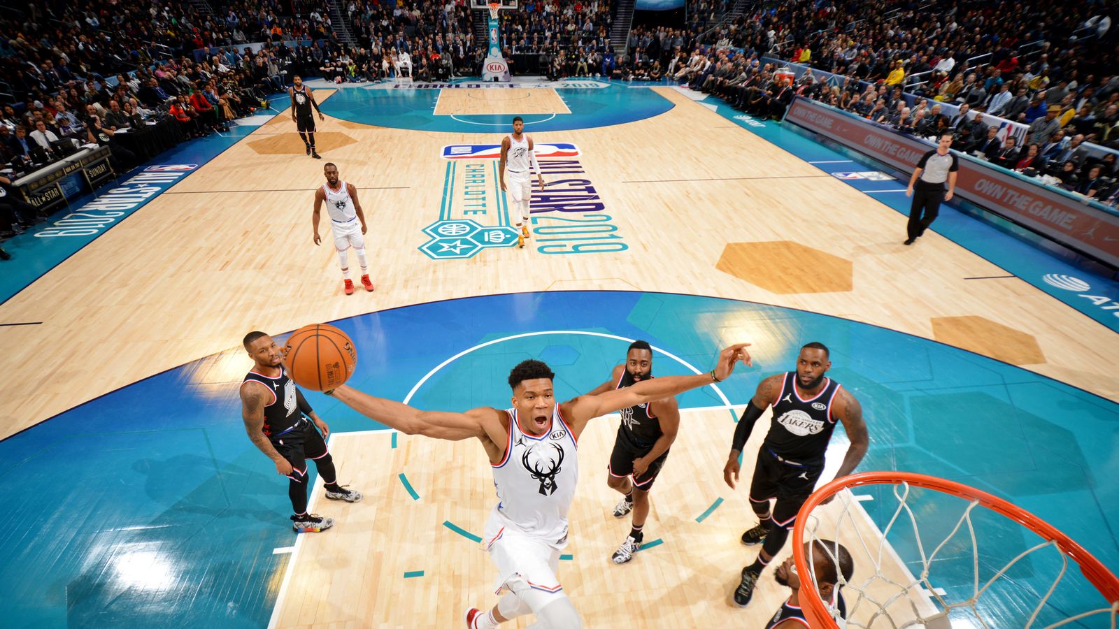 All-Star 2019: Giannis Antetokounmpo top scores in All-Star Game with 38 points | NBA ...1600 x 900