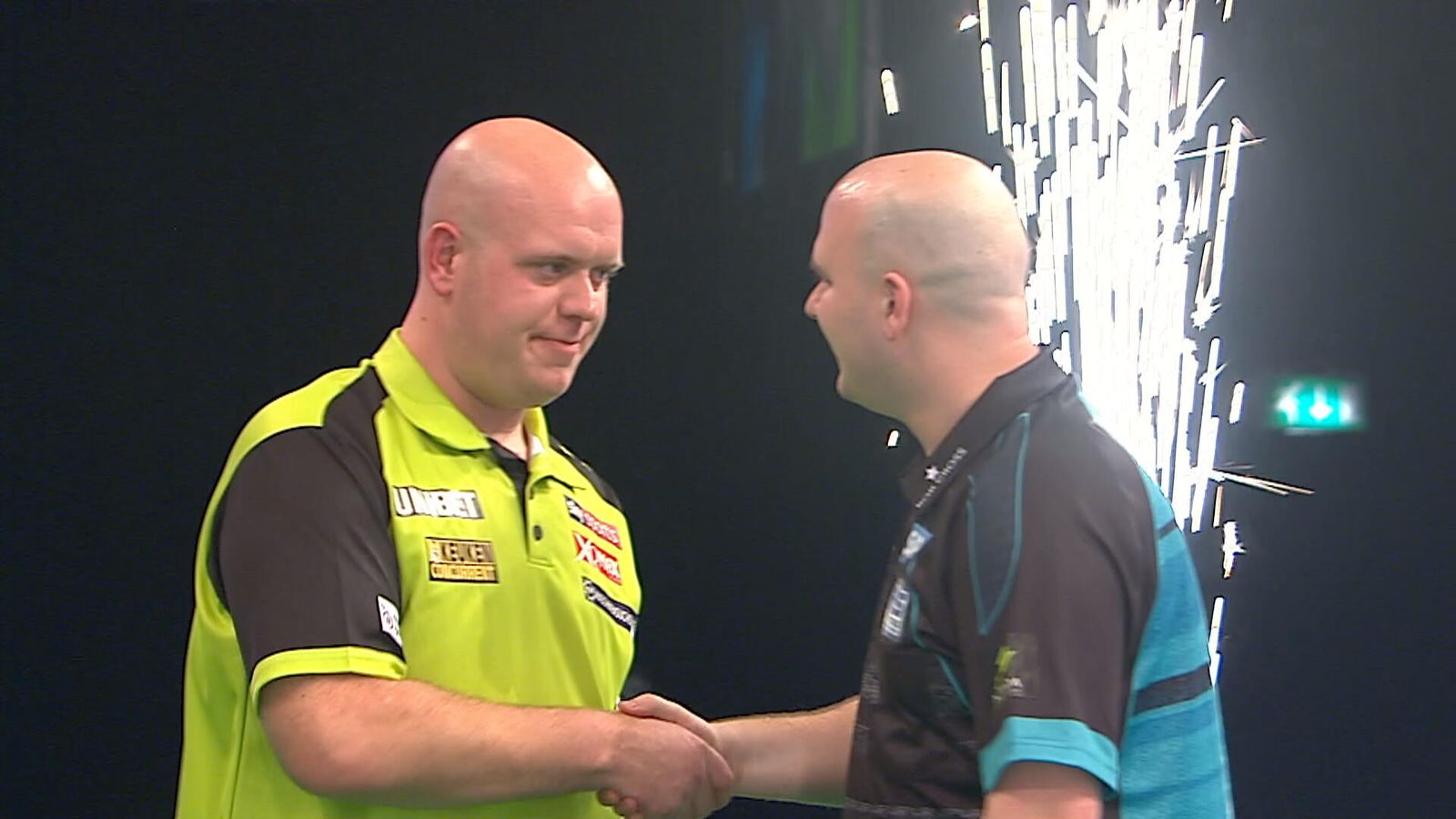 Premier League Darts Rob Cross Meets Michael Van Gerwen In Cardiff