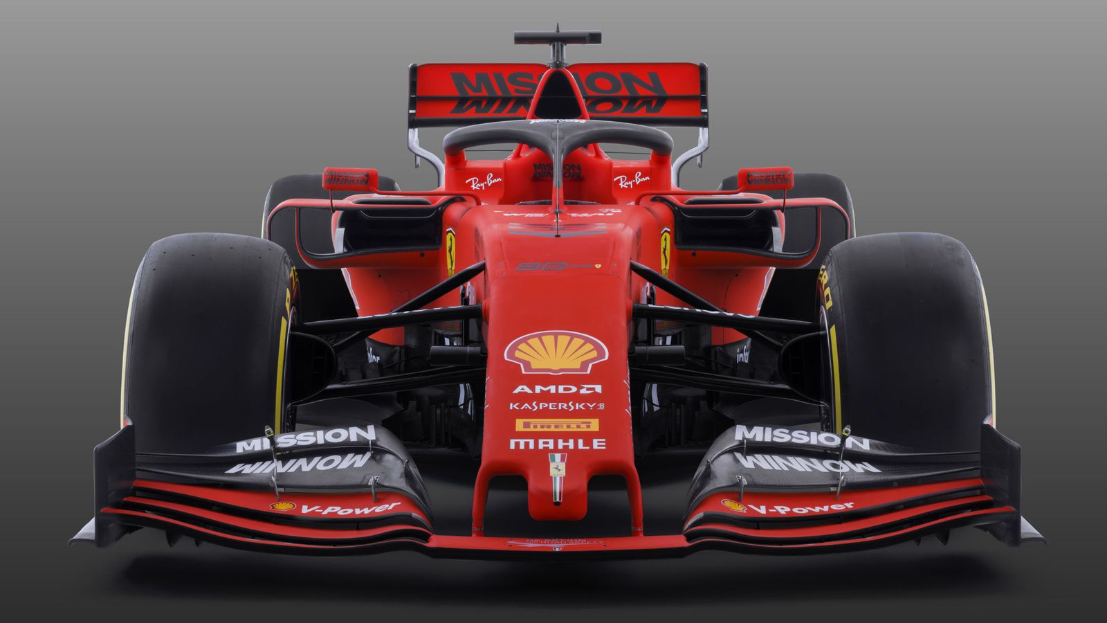 Ferrari in red and black as they launch new 2019 Formula 1 car.