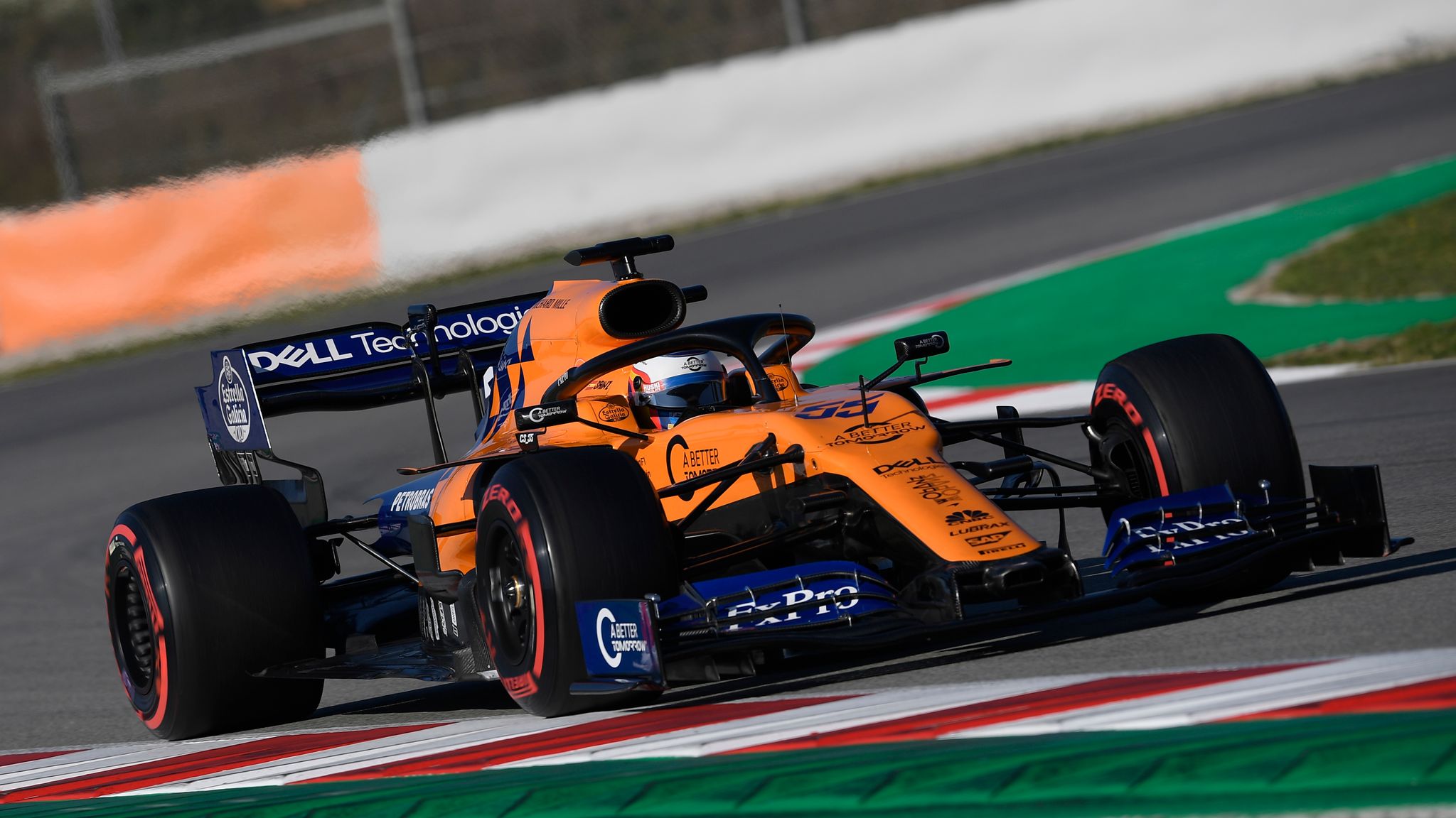 F1 Testing Carlos Sainz happy with McLaren progress after setting benchmark F1 News