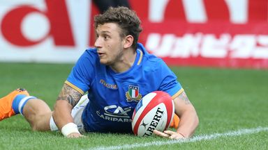 Matteo Minozzi made his international debut in November 2017