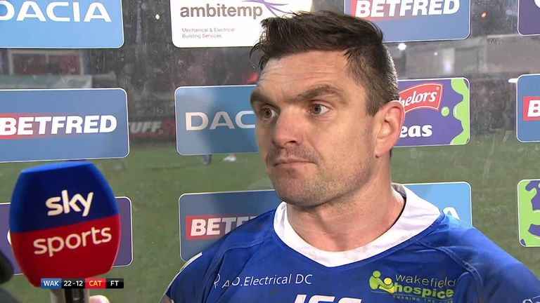 Man of the match Danny Brough says the two points were all that mattered after a scrappy affair with Catalan Dragons