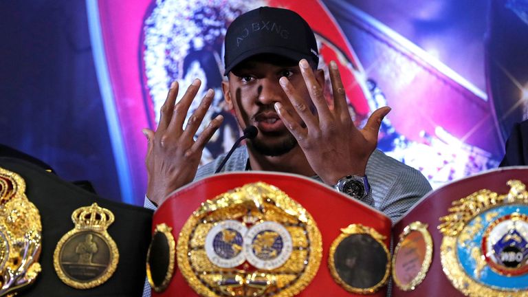 The unbeaten 29-year-old is defending his WBA 'super IBF and WBO belts